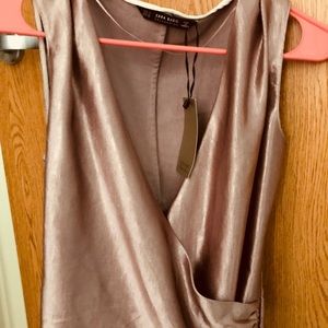 Zara basic Party top